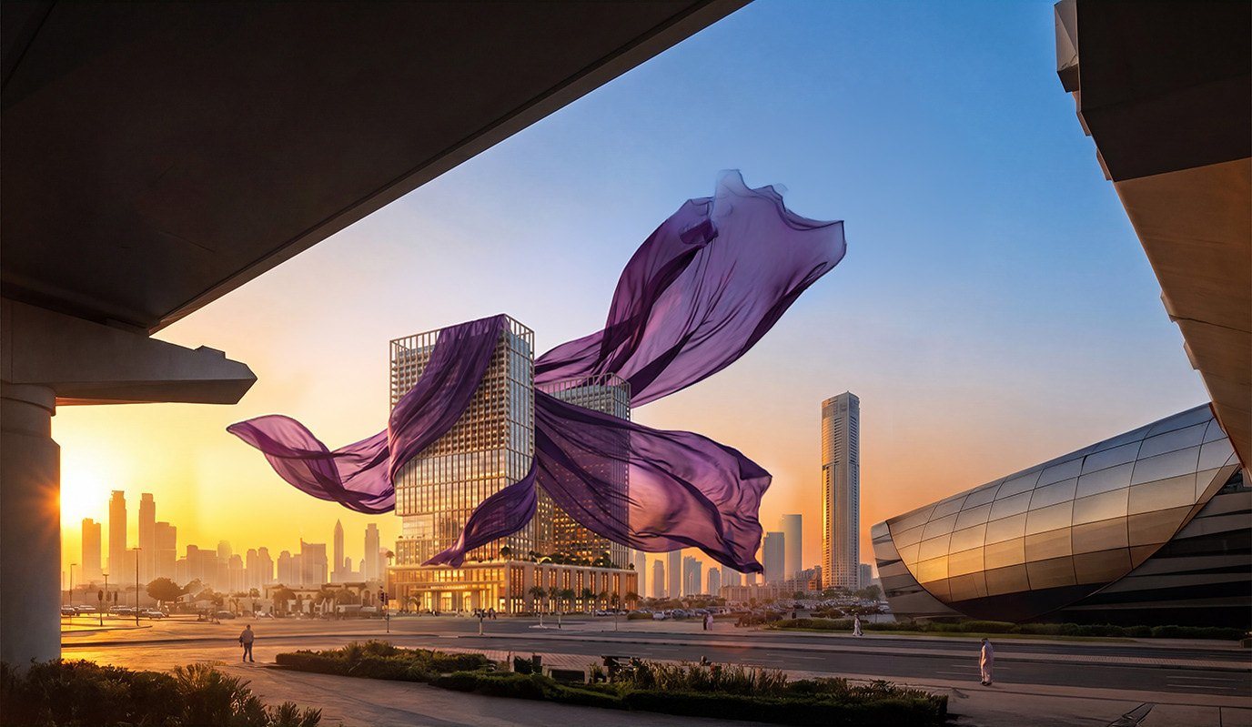 Binghatti Spectre at sunset